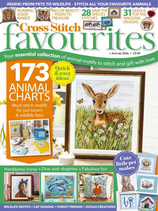Cover image for Cross Stitch Favourites